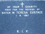 EUSTACE M. Teresa -1967