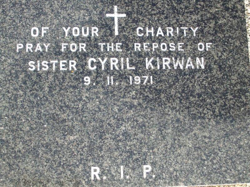 KIRWAN Cyril -1971