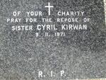 KIRWAN Cyril -1971