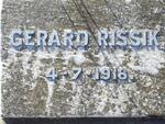 RISSIK Gerard -1918