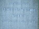 STEWART Esther Sarah nee KALIS 1883-1919