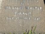 WILSON William Walter -1921