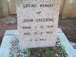 GREENING John 1945-1953