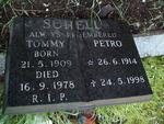 SCHELL Tommy 1909-1978 & Petro 1914-1998