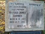 BARNES Harold James 1909-1958