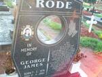 RODE George JAmes 1978-2001