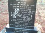 SOUSA Antonio, de 1922-1990 & Benigna 1923-1994