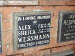 WESSMANN Alex 1916-1979 & Sheila 1926-1983