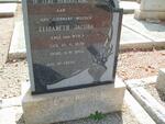 PLESSIS Elizabeth Jacoba, du 1878-1962