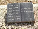 STADLER Susanna 1885-1970