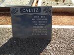 CALITZ Hester E. 1925-1978