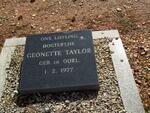 TAYLOR Geonette 1977-1977