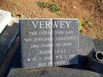 VERWEY J.J. 1925-1997
