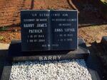 BARRY Barry James Petrick 1944-2004 & Anna Sophia 1940-1996