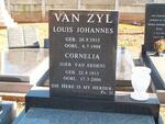 ZYL Louis Johannes, van 1913-1998 & Cornelia VAN EEDEN 1913-2000