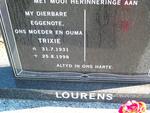 LOURENS Trixie 1931-1998