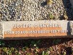 SNYDERS Joseph C. 1893-1896