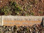 TERBLANCE Pieter Daniel 1919-1920