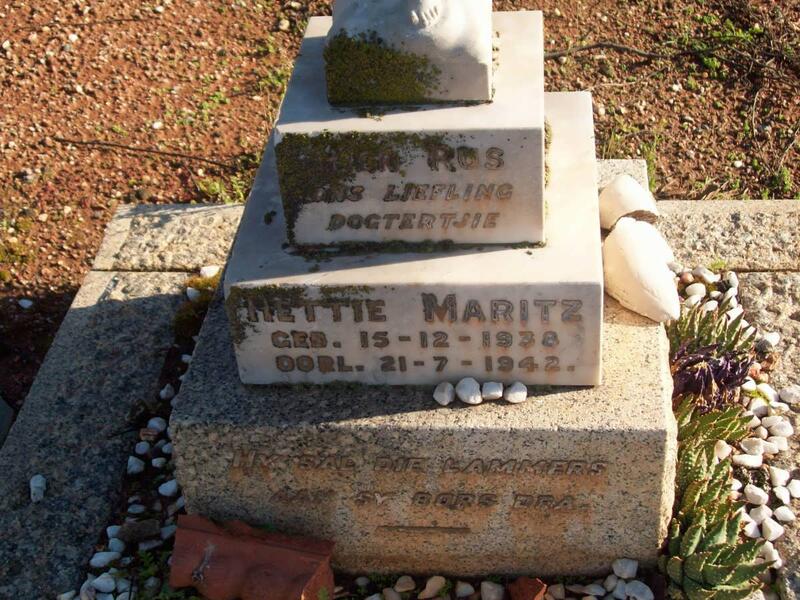 MARITZ Hettie 1938-1942