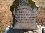 WESTHUIZEN Bennie, v.d. -1910