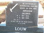 LOUW Abraham Jacobus 1924-1995