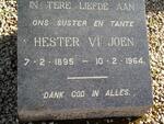 VILJOEN Hester 1895-1964