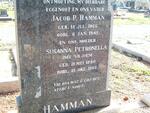 HAMMAN Jacob P. 1866-1942 & Susanna Petronella VILJOEN 1880-1965
