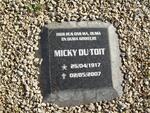 TOIT Micky, du 1917-2007