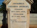 JOUBERT Johannes Jacobus 1854-1898