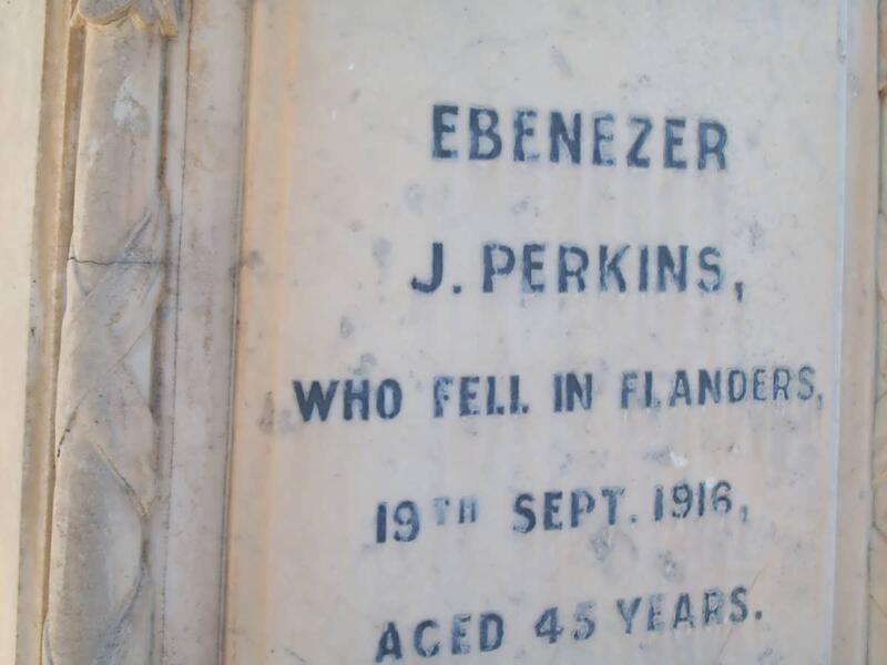 PERKINS Ebenezer J. -1916