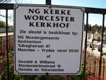 1. NG Kerke Worcester Kerkhof