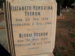THERON Elizabeth Hendrina 1835-1906 :: THERON Bessie 1886-1895