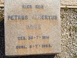 ROUX Petrus Albertus 1914-1968