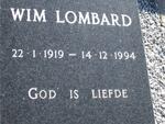 LOMBARD Wim 1919-1994