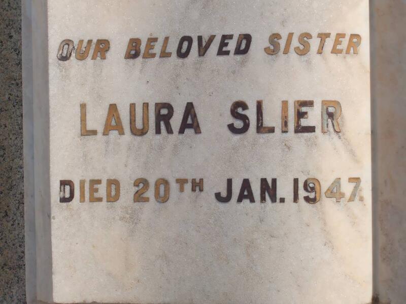 SLIER Laura -1947