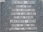 HUGO Jacobus 1873-1958 & Hester DE WET 1876-1945