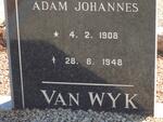 WYK Adam Johannes, van 1908-1948
