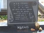 MARAIS A.J.S. 1852-1992