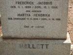 MELLETT Frederick Jacobus 1899-1955 & Martha Hendrika MINNAAR 1900-1981