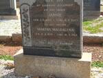MARAIS Jannie 1887-1957 & Martha Magdalena 1893-1967