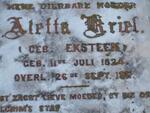 KRIEL Aletta nee EKSTEEN 1824-1911
