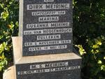 MEIRING Dirk 1854-1917 & Marina Susanna VAN HOOGENHOUCK TULLEKEN 1856-1932