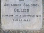 CILLIER Johannes Salomon -1932