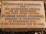 SCHONKEN Jakob Daniel -1943