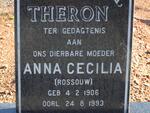 THERON Anna Cecilia nee ROSSOUW 1906-1993