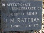 RATTRAY J.M. 1910-1973