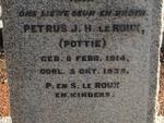 ROUX Petrus J.H., le 1914-1935