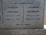 MARAIS Francois Johannes 1854-1937 & Eleanor Magdalena 189?-1964