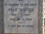 COETZEE Willie 1887-1940