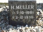 MULLER H. 1881-1938